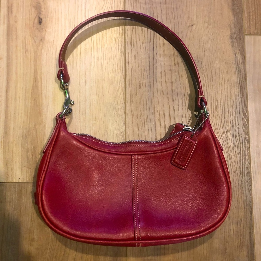 Coach Handbag in Red
